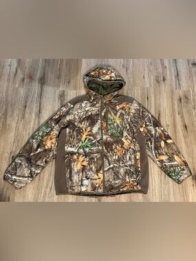 Realtree Camo Hooded Hunting Jacket